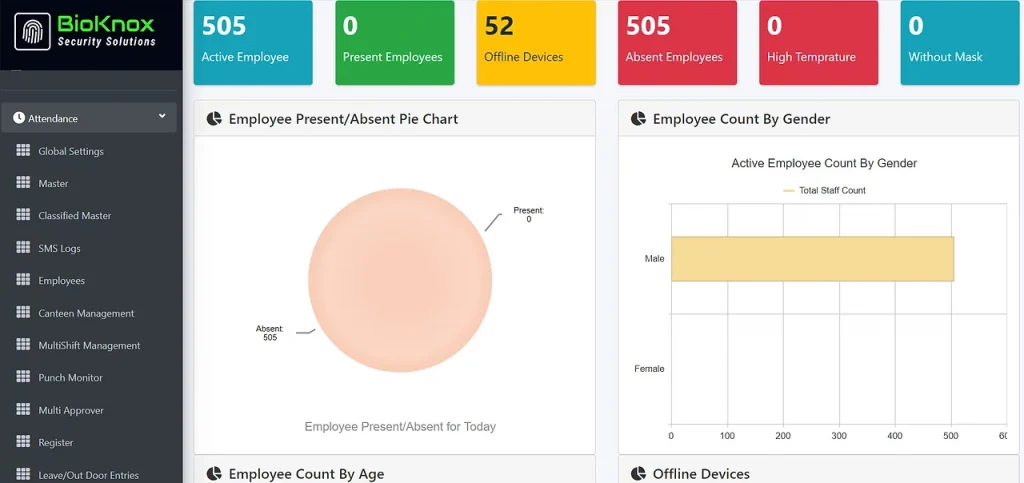 biomax time attendance software